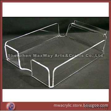 Clear Square Acrylic Tray